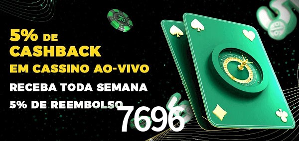 Promoções do cassino ao Vivo 7696